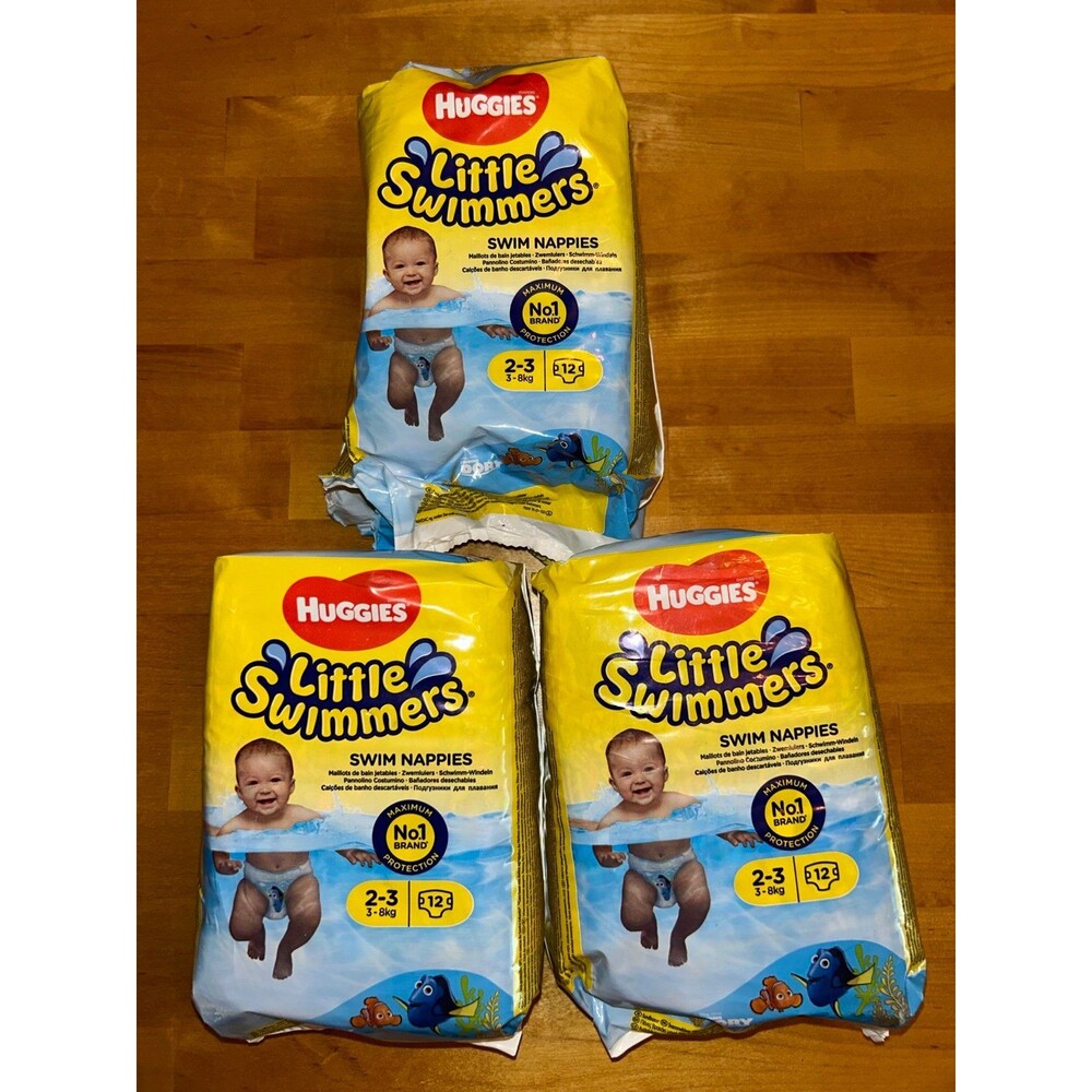 Huggies Little Swimmers Nappies Diapers Size 2-3